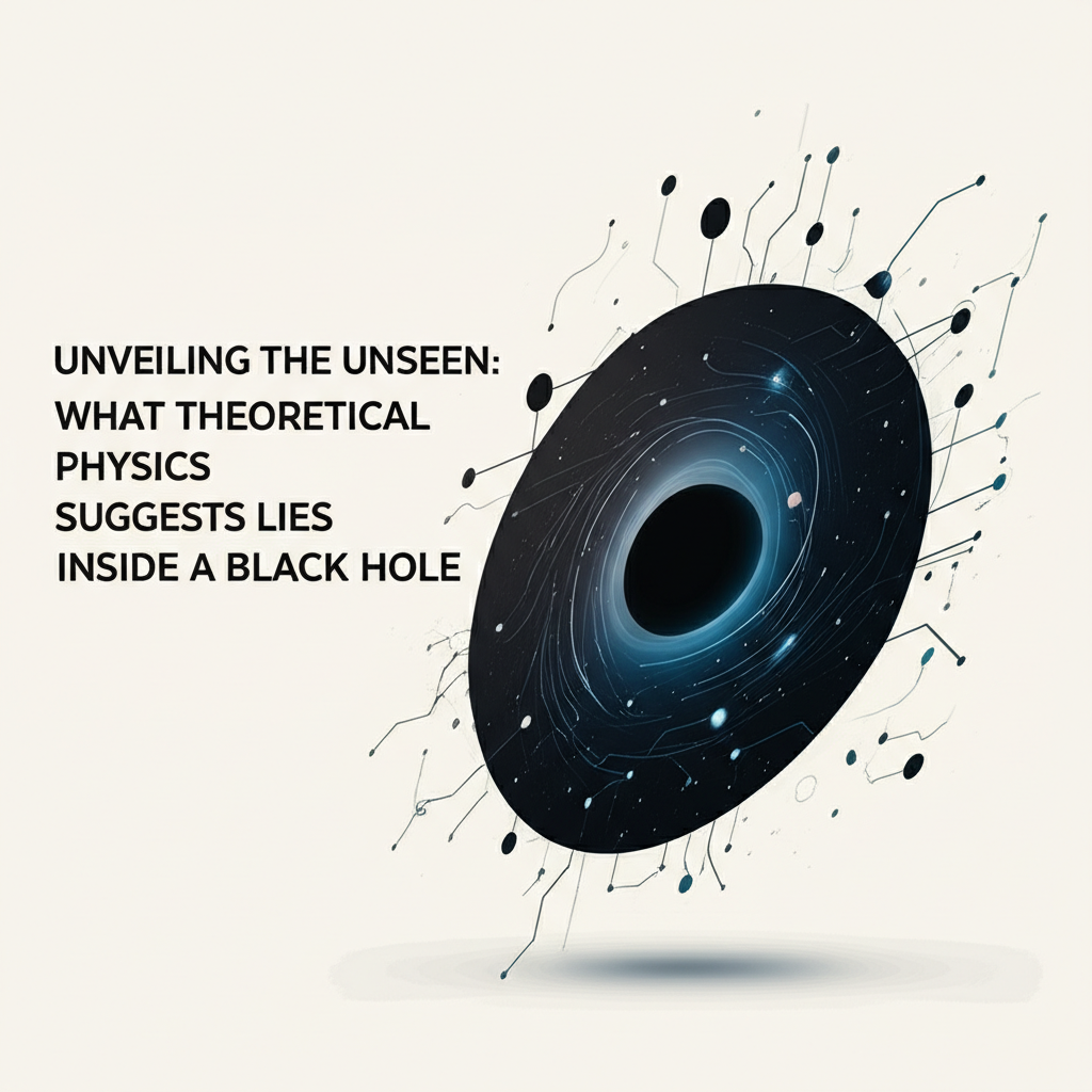 Unveiling the Unseen: What Theoretical Physics Suggests Lies Inside a Black Hole