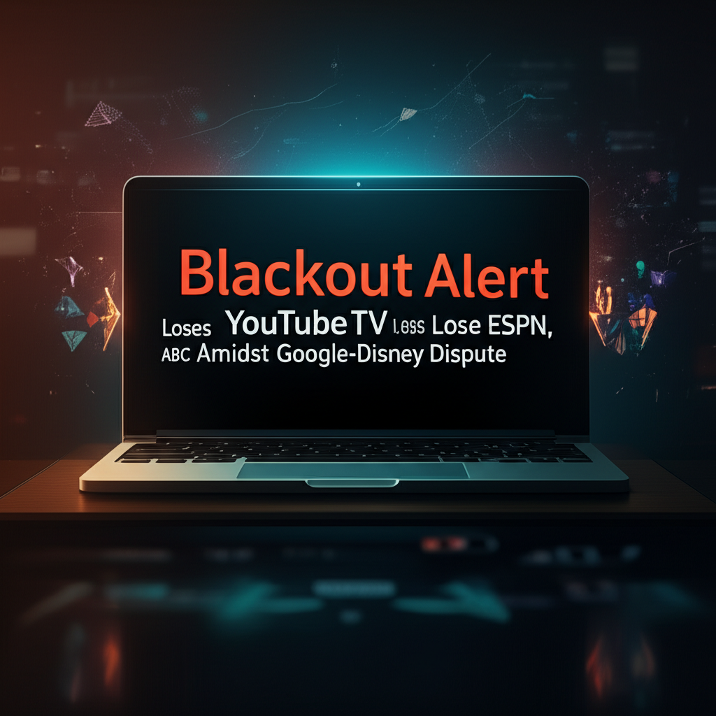 Blackout Alert: YouTube TV Users Lose ESPN, ABC Amidst Google-Disney Dispute