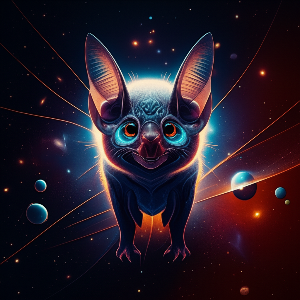 Cosmic Spectacle: Astronomers Unfurl the Glowing Wings of a Bat-Shaped Nebula