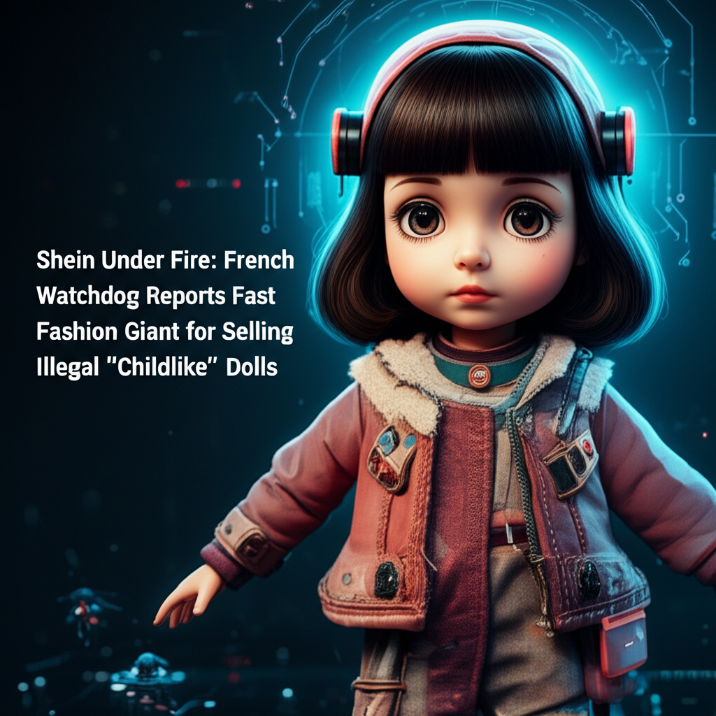 Shein Under Fire: French Watchdog Reports Fast Fashion Giant for Selling Illegal 'Childlike' Dolls
