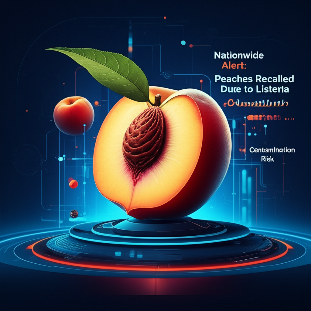 Nationwide Alert: Peaches Recalled Due to Listeria Contamination Risk