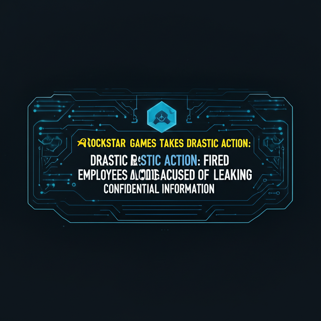 Rockstar Games Takes Drastic Action: Fired Employees Accused of Leaking Confidential Information