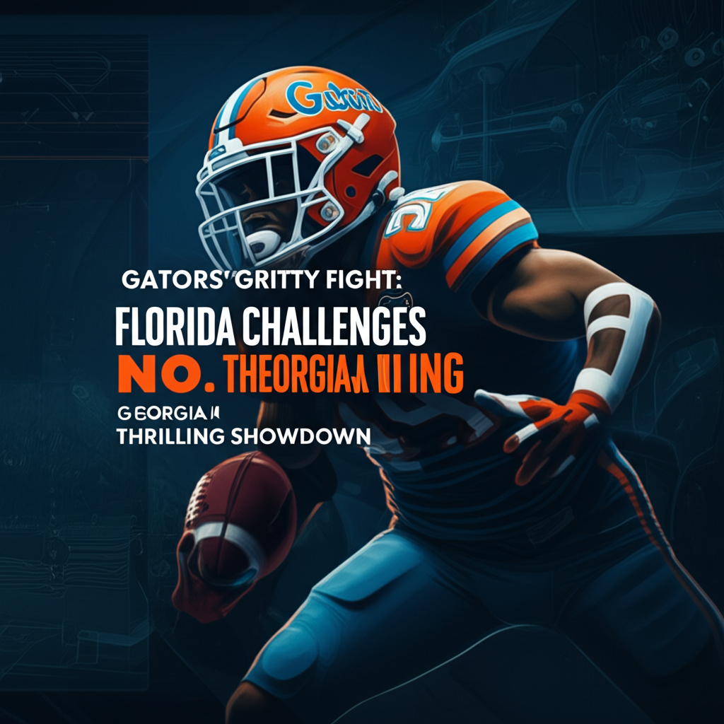 Gators' Gritty Fight: Florida Challenges No. 5 Georgia in Thrilling Showdown