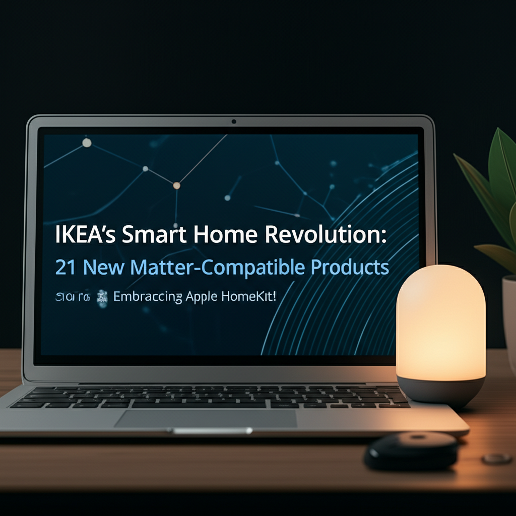 IKEA's Smart Home Revolution: 21 New Matter-Compatible Products Arrive, Embracing Apple HomeKit!