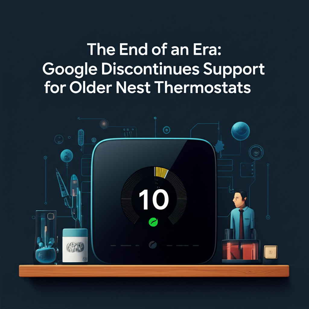 The End of an Era: Google Discontinues Support for Older Nest Thermostats
