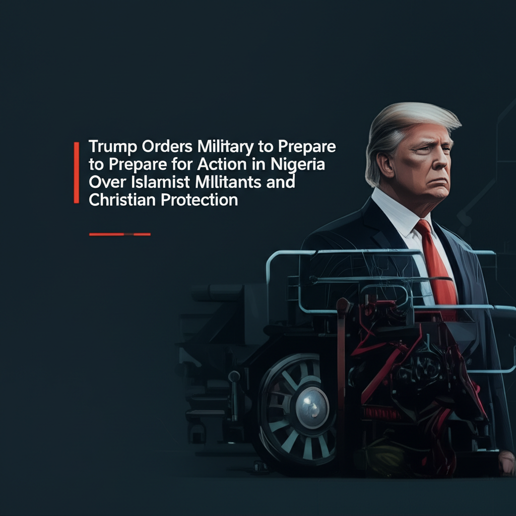 Trump Orders Military to Prepare for Action in Nigeria Over Islamist Militants and Christian Protection