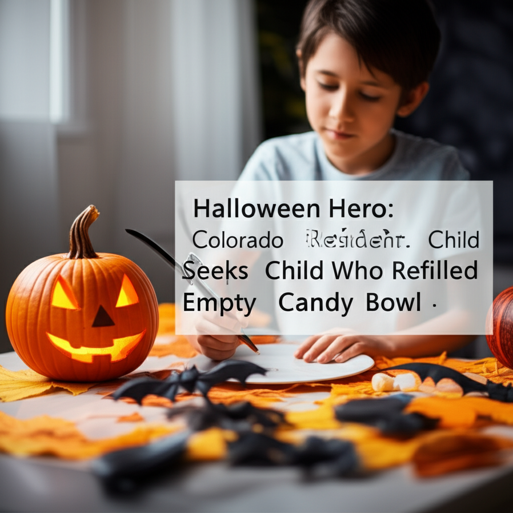 Halloween Hero: Colorado Resident Seeks Child Who Refilled Empty Candy Bowl