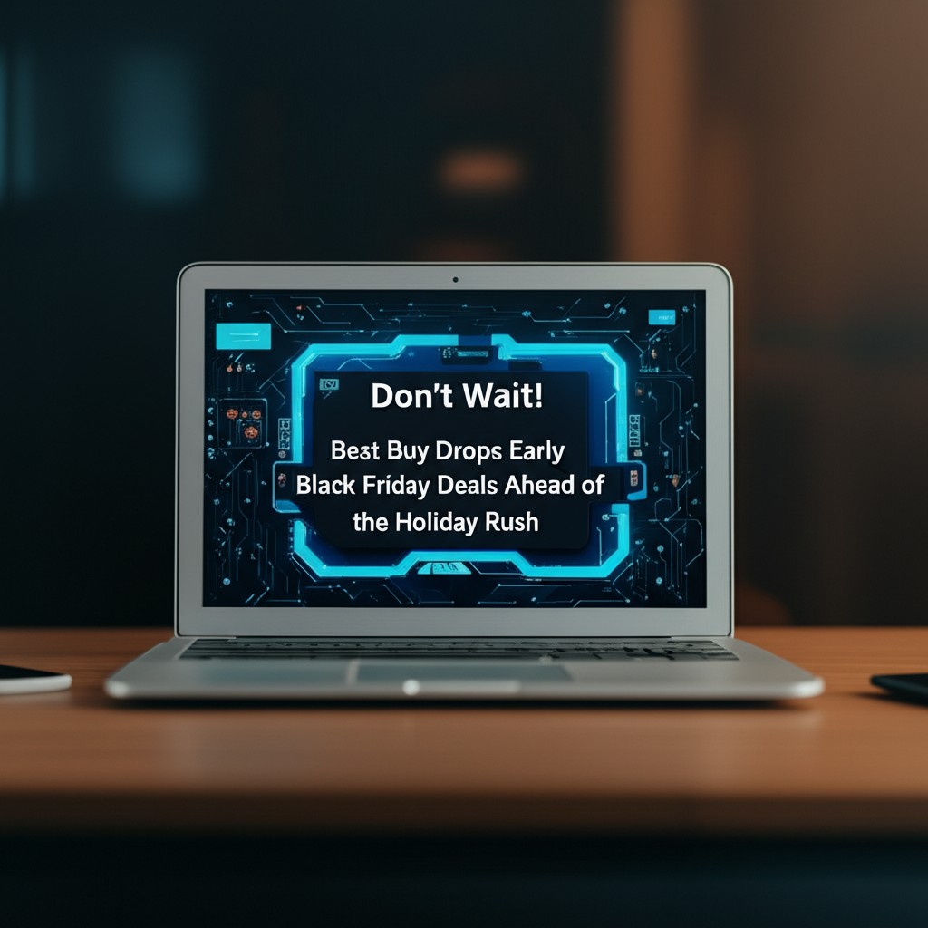 Don't Wait! Best Buy Drops Early Black Friday Deals Ahead of the Holiday Rush