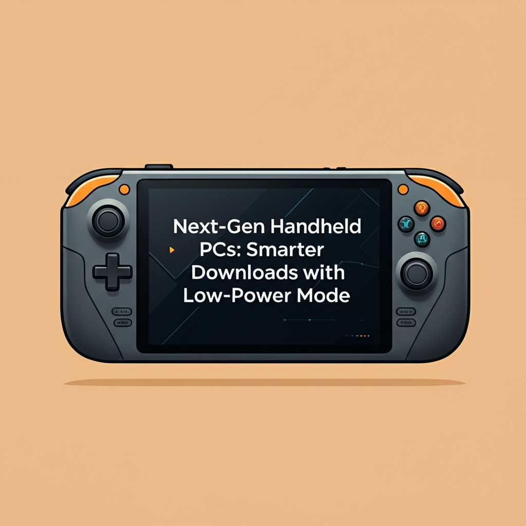 Next-Gen Handheld PCs: Smarter Downloads with Low-Power Mode